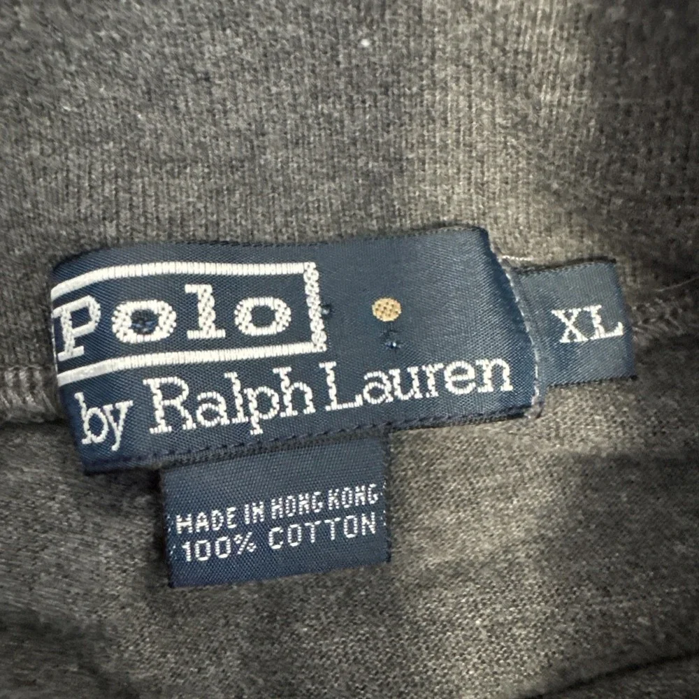 Excellent Preowned Vintage 90's Polo Ralph Lauren Turtleneck Pullover-Men's XXL
